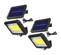 Maclean MCE438 Lot 2 Projecteurs Solaires LED 5W 400lm Détecteur IP44 6000K