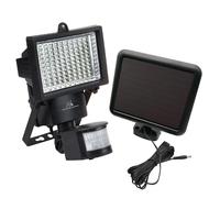 Maclean Lampe solaire murale LED MCE442 avec détecteur de mouvement IP44 6W 360lm 6000K Noir