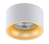 MACLEAN Luminaire encastré aluminium blanc/or