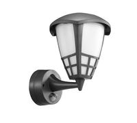 Maclean Applique murale d'extérieur MCE518 – détecteur de mouvement, IP65, 1×E27 60W – Gris