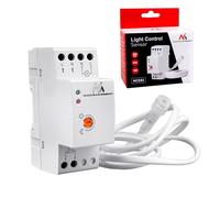 Maclean MCE83 Capteur crépusculaire Interrupteur pour Rail DIN avec sonde Externe 220-240 V/AC, 50 Hz 20 A