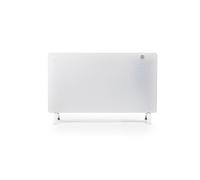 MACOM Enjoy & Relax 937 Thermo Glass, élégant convecteur en verre trempé, chauffage rapide, 1000/2000 W, Tlc, minuterie 24h, thermostat ambiant, montage mural avec supports fournis