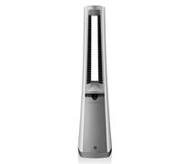 Macom Ventilateur sans pale oscillant argenté avec télécommande et fonction ionique