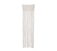 Macrame Panel Curtain, Doorway Window Curtains, Wedding Backdrop Tapestry, Handwoven Boho Design, Wall Decor Plate, (24.4x80 in), Perfect for Marriage Arch Ceremonies