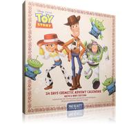 MAD BEAUTY Calendrier de l'Avent DISNEY PIXAR TOY STORY 24 surprises | Coffret cadeau Noël en boîte ouvrable beige colorée, format plat 37 x 4,8 x 37 cm, rituel festif à offrir jour après jour