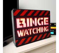 Mad Monkey Lampe d'ambiance Binge Watching - pour les accros aux séries