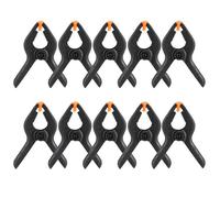 MAD Spring Clamp Ensemble de pince à ressort, 10 Pcs 3 pouces A Type Heavy Duty Multi-fonctionnel en plastique culinaires set