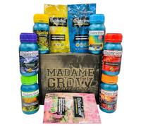 MADAME GROW - Engrais Organique - Croissance et Floraison - 9PACK - KIT PREMIUM PLUS - (6x250ml+100g+50g+30g)