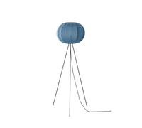 Made By Hand Knit-Wit Ø45 Floor High Stehleuchte, Blue Stone