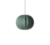 Made By Hand Knit-Wit Ø45 Round Pendant Pendelleuchte, Tweed Green