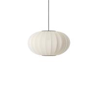 Made By Hand Knit-Wit Ø57 Oval Pendant Pendelleuchte, Pearl White