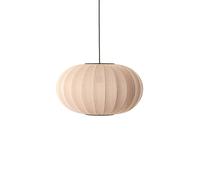 Made By Hand Knit-Wit Ø57 Oval Pendant Pendelleuchte, Sand Stone