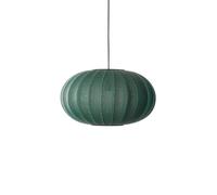 Made By Hand Knit-Wit Ø57 Oval Pendant Pendelleuchte, Tweed Green