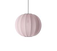 Made By Hand Knit-Wit Ø60 Round Pendant Pendelleuchte, Light Pink