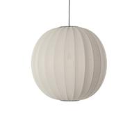Made By Hand Knit-Wit Ø75 Round Pendant Pendelleuchte, Pearl White