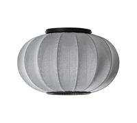 Made By Hand Lampe murale/plafonnier Knit-Wit 45 Oval Silver