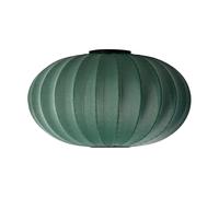 Made By Hand Lampe murale/plafonnier Knit-Wit 76 Oval Tweed green