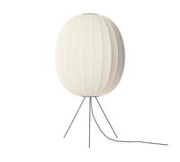 Made By Hand Lampe sur pied Knit-Wit 65 High Oval Medium Pearl white