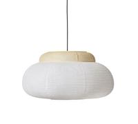 Made By Hand Papier Suspension Simple Ø80 cm Jaune Doux