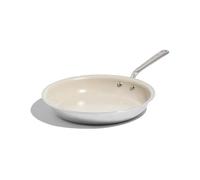 Made In Cookware - Poêle à frire antiadhésive CeramiClad de 30,5 cm (poignée en acier inoxydable) - Revêtement en acier inoxydable 5 plis avec poignée qui reste froide - Batterie de cuisine