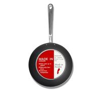 Made In Cookware - Poêle à frire en acier carbone bleu assaisonné 25,4cm - (comme la fonte, mais en mieux) - Fabriquée en Suède - Batterie de cuisine professionnelle - Compatible induction