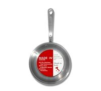 Made In Cookware - Poêle à frire en acier inoxydable de 20,3 cm - Fabriquée aux États-Unis - Revêtement inoxydable 5 épaisseurs - Batterie de cuisine professionnelle - Compatible induction