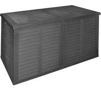 made2trade Boîte de rangement de jardin XXL d'une capacité de 750L en anthracite