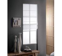 MADECOSTORE Store Bateau Voile Uni Droit - Blanc - L180 x H220cm