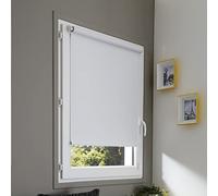 MADECOSTORE Store Enrouleur occultant sans percer - Blanc - L36 x H170cm
