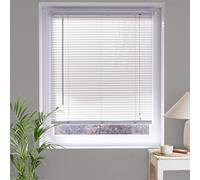 MADECOSTORE Store vénitien lamelles PVC 25mm - Blanc - L100 x H175cm