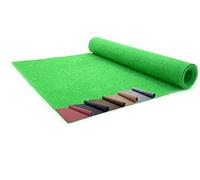 Madeinnature - Moquette d’extérieur - Imitation gazon synthétique en rouleau pas cher - Tapis de sol extérieur pour terrasse, balcon, … dimensions et couleurs au choix (3x2m Vert)