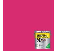 MadeInNature Peinture Bois et Métaux, Sous couche et Finition, Antirouille, sur Fer, Acier Galvanisé, même rouillés, très opacifiant, de (0.75 litre pour 10 m², soit 5 m² pour 2 couches, RAL 4010)