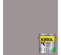 MadeInNature Peinture Bois et Métaux, Sous couche et Finition, Antirouille, sur Fer, Acier Galvanisé, même rouillés, très opacifiant, de (0.75 litre pour 10 m², soit 5 m² pour 2 couches, RAL 7004)