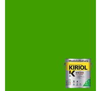 MadeInNature Peinture Bois et Métaux, Sous couche et Finition, Antirouille, sur Fer, Acier Galvanisé, même rouillés, très opacifiant, de (0.75 litre pour 10 m², soit 5 m² pour 2 couches, RAL 6018)