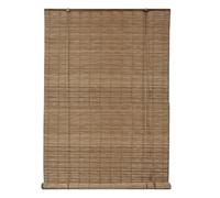 MadeInNature Store Enrouleur pour Extérieur et Intérieur Effet Rotin, Fenêtre Porte Fenêtre Baie Vitrée Pergola, Coloris Naturel ou Blanc Hauteur réglable Tailles Variées (Naturel, Largeur 150x180cm)