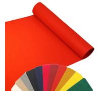 MadeInNature - Tapis moquette événementiel polyvalent : exposition, anniversaire, gala - Anti-feu - Tapis Réutilisable (Rouge 2x35m)