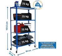 MADERCLICK MOBILE MINI 4/400 1500 BLEU/MADEIRA couverture métallique