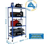 MADERCLICK MOBILE PLUS 4/400 1500 BLEU/Couverture métallique MADEIRA