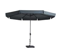 Madison Parasol Syros Luxe 350 cm Rond Gris