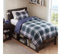 Madison Park Classics Parkston Duvet Alternative Doudou Mini Lot de XL, Bleu Marine, Double