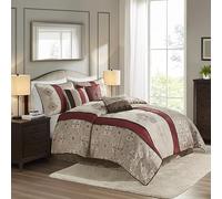 Madison Park Donovan 7 pièces, King Size, Rouge