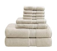 Madison Park Ensemble de Serviettes de Bain luxueuses 100% Coton 800 g/m², Naturel, Plusieurs Tailles