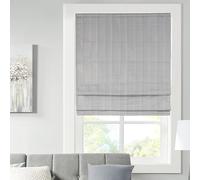 Madison Park Galen Store Romain sans Fil - Panneau Simple occultant, économe en énergie, Isolation Thermique, pour Chambre à Coucher, Salon, 68,6 x 162,6 cm, Gris