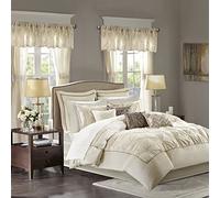 Madison Park Joella Room in a Bag Ivory Cal King 24 pièces