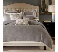 Madison Park Nuances de Gris Doudou Lot Signature (Queen)