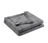 Madison Park Windom - Couverture en Duvet Alternatif 3M Scotchgard de qualité supérieure, Traitement Anti-humidité, légère et Douce pour Toutes Les Saisons, Bordure en Satin, Gris Anthracite, très