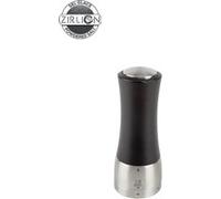 Madras Moulin à sel manuel en bois et inox u'Select couleur chocolat 16 cm