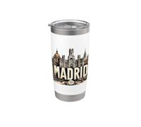 Madrid Espana Tee - Madrid Espagne Gobelet isotherme en acier inoxydable double paroi