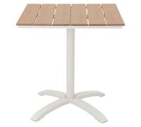 Mads table de café de jardin 70x70 cmReproduction teck.