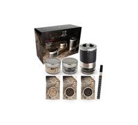 MAESTRO Bar à poivres Coffret Moulin Réservoir et Poivres PEUGEOT Gris Graphite